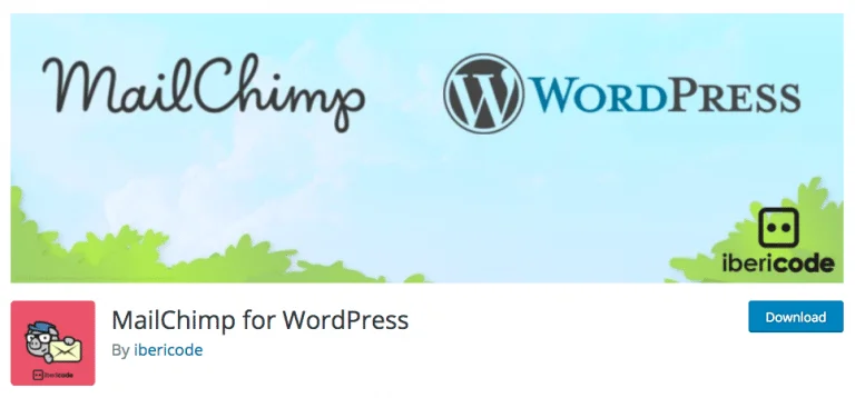 پلاگین MailChimp for WordPress وردپرس پلاگین MailChimp for WordPress
